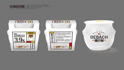 DEBACH德巴赫牛奶包裝設(shè)計(jì)